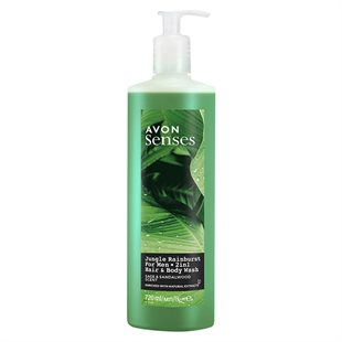 Avon JUNGLE RAINBURST 2-in-1 Shampoo & Duschgel für Ihn