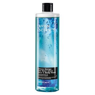 Avon OCEAN SURGE Shampoo & Duschgel für Männer