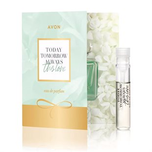 Avon TTA THIS LOVE Eau de Parfum - Karte mit Duftprobe