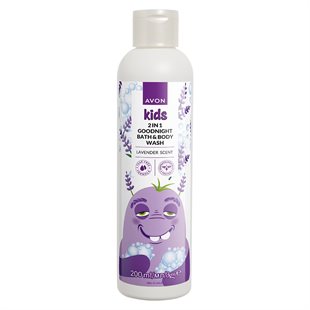Avon 2-in-1 Gute-Nacht-Duschgel & -Schaumbad Lavendel