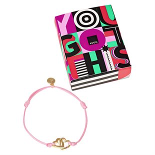 Avon Armband SOLIDARITÄT - Hellrosa