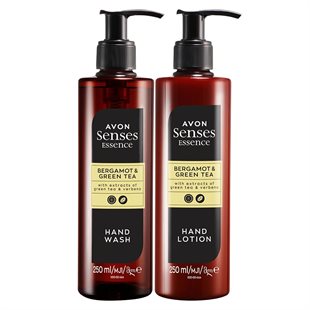 Avon Badezimmer-Set mit Bergamotte & grünem Tee