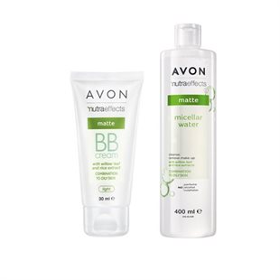 Avon 2-teiliges Set für fettige und Mischhaut Extra Light