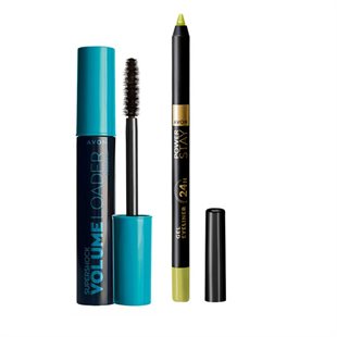 Avon 2-teiliges Augen-Make-up-Set Lime