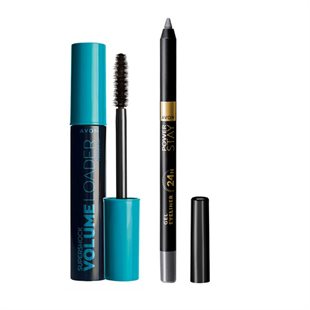 Avon 2-teiliges Augen-Make-up-Set Steel