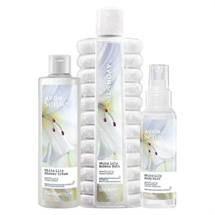 Avon 3-teiliges WHITE LILY Set
