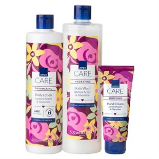 Avon Körperpflege-Set mit Jasminduft & Glyzerin
