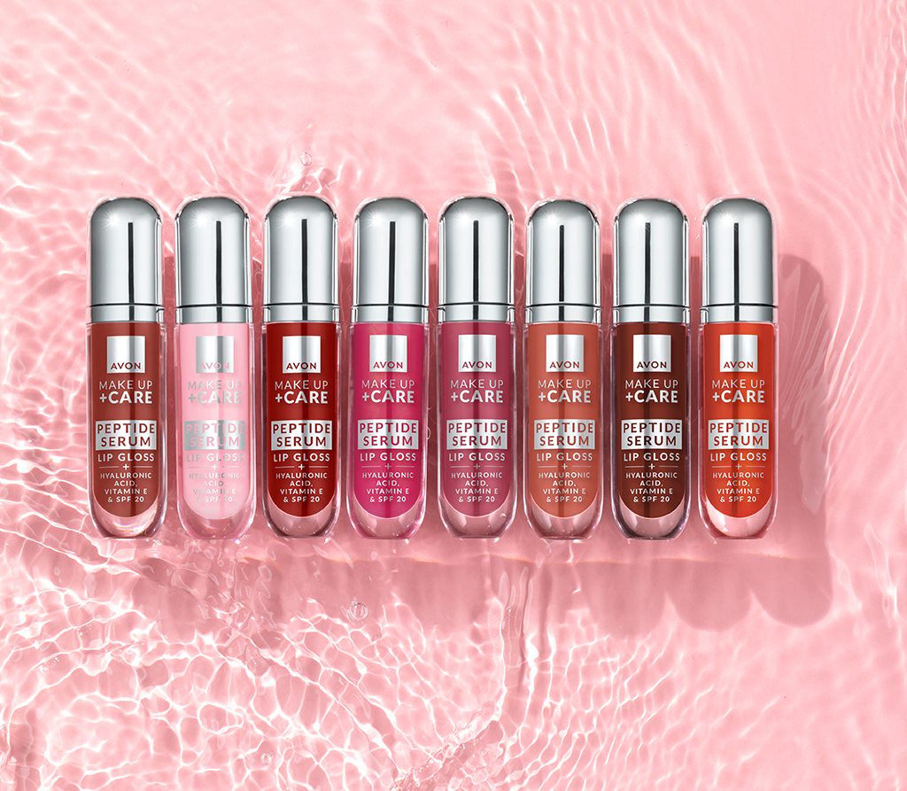 Lipgloss mit Peptid-Serum