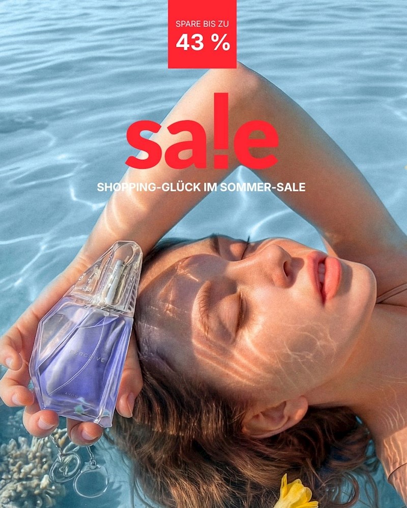 Sale im Sommer