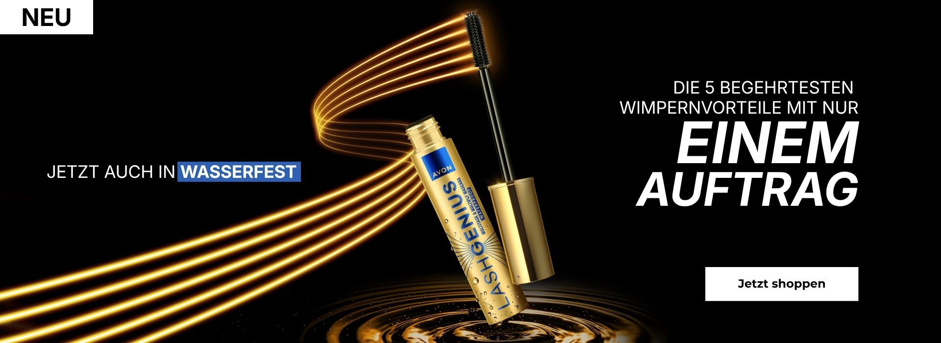Lash Genius Wasserfeste Mascara
