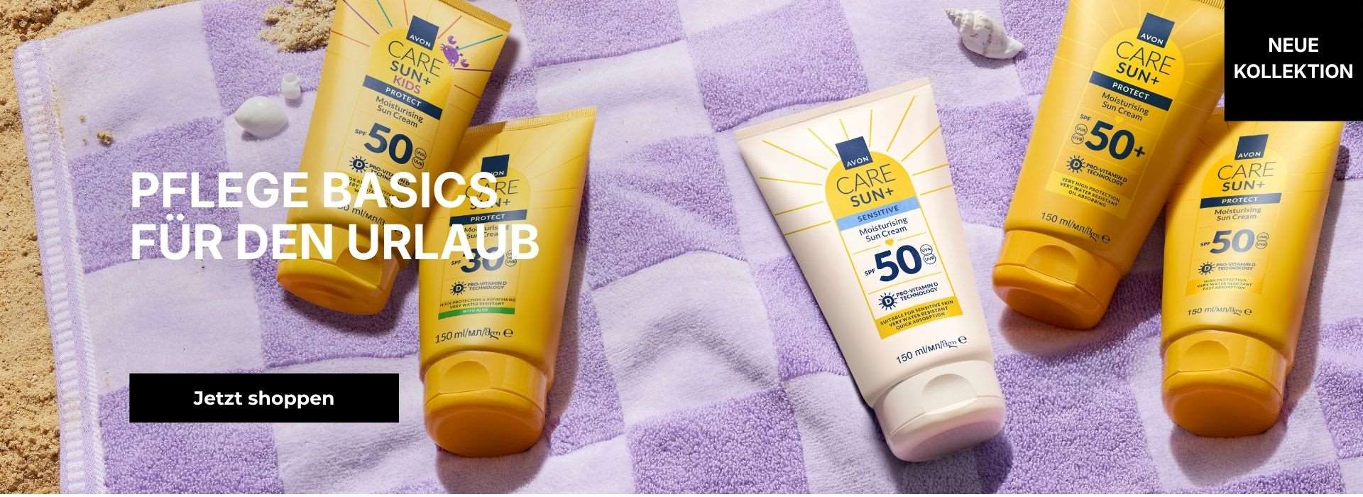 Sonnenschutz von Avon 