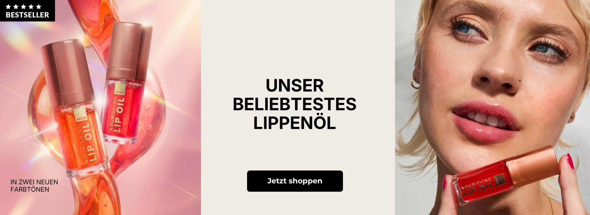 Neue Lippenöl Farben